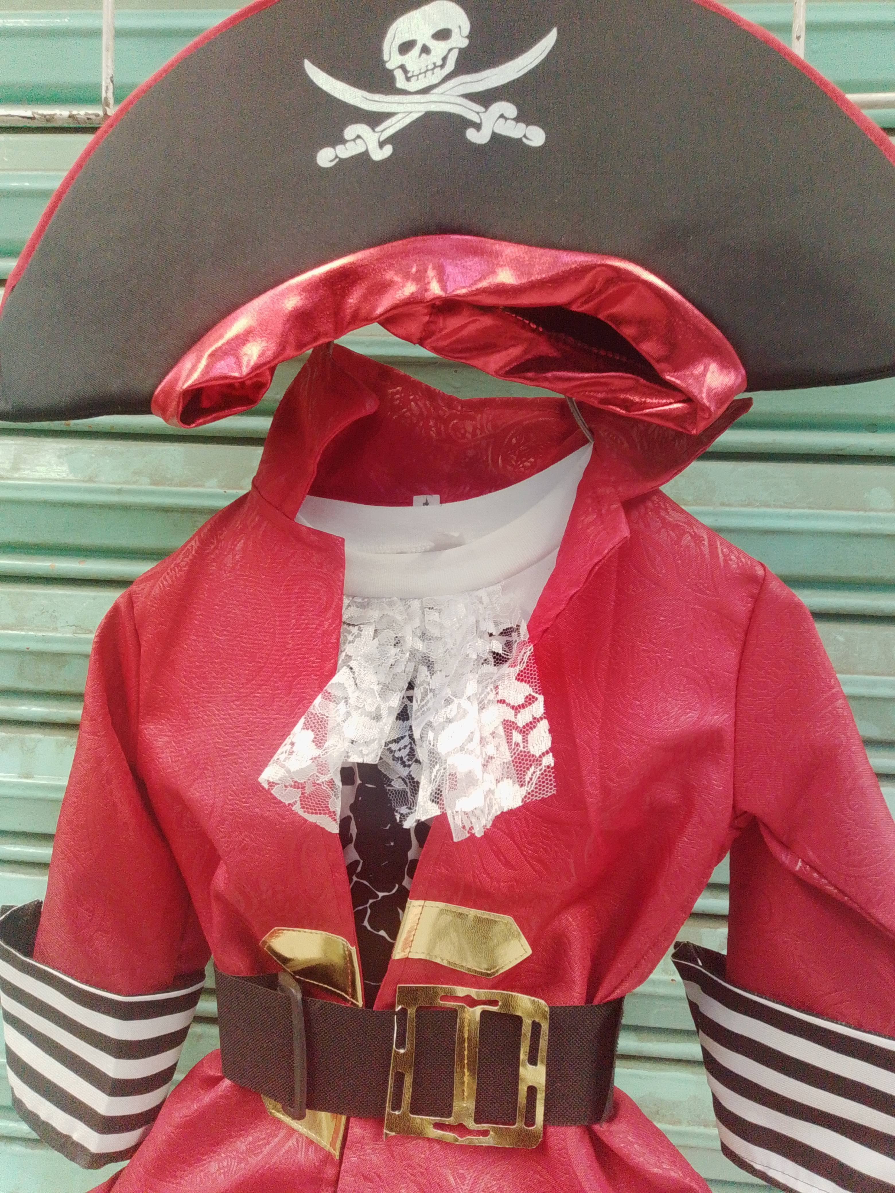 Disfraz de pirata niña