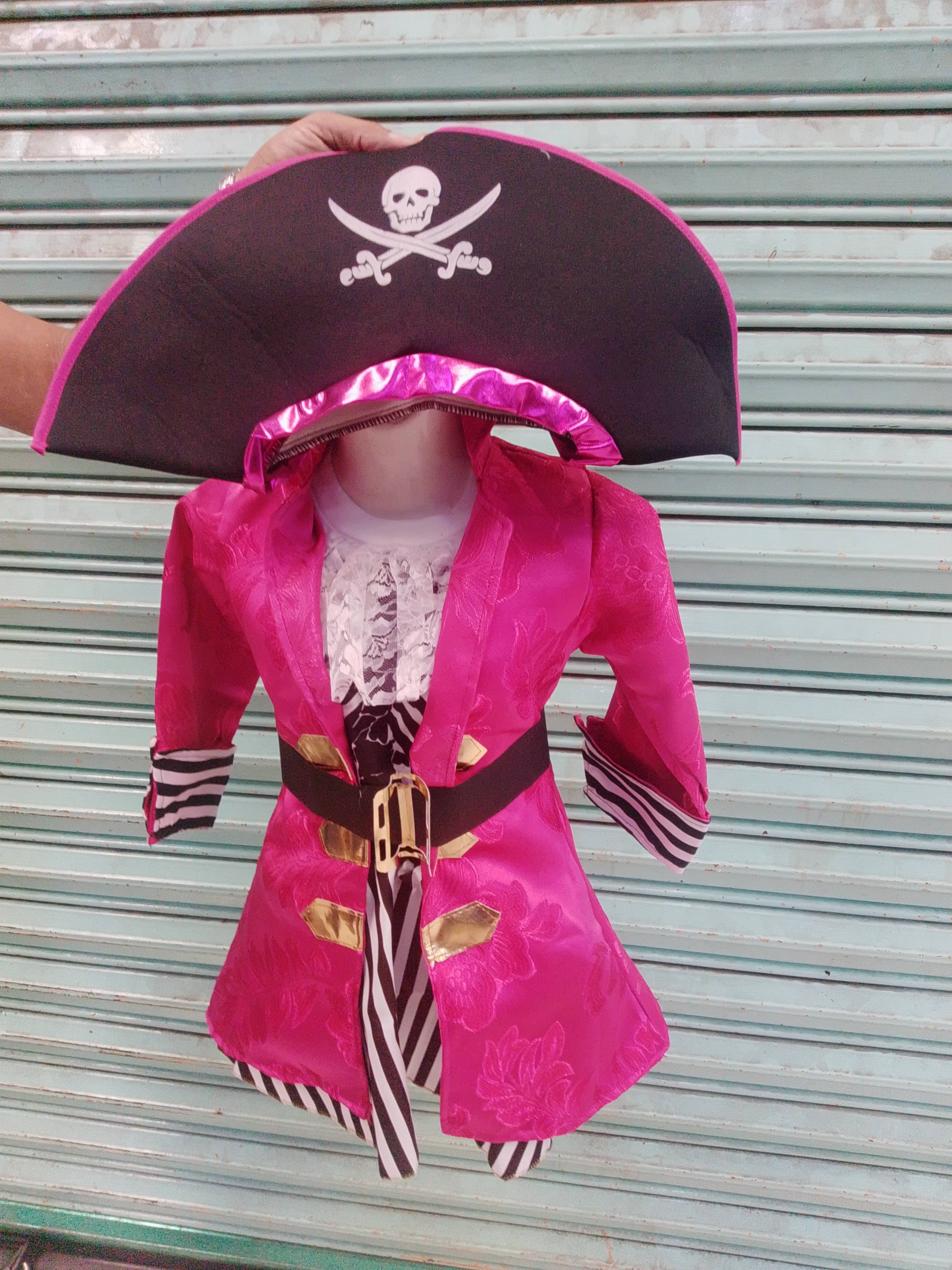 Disfraz de pirata niña