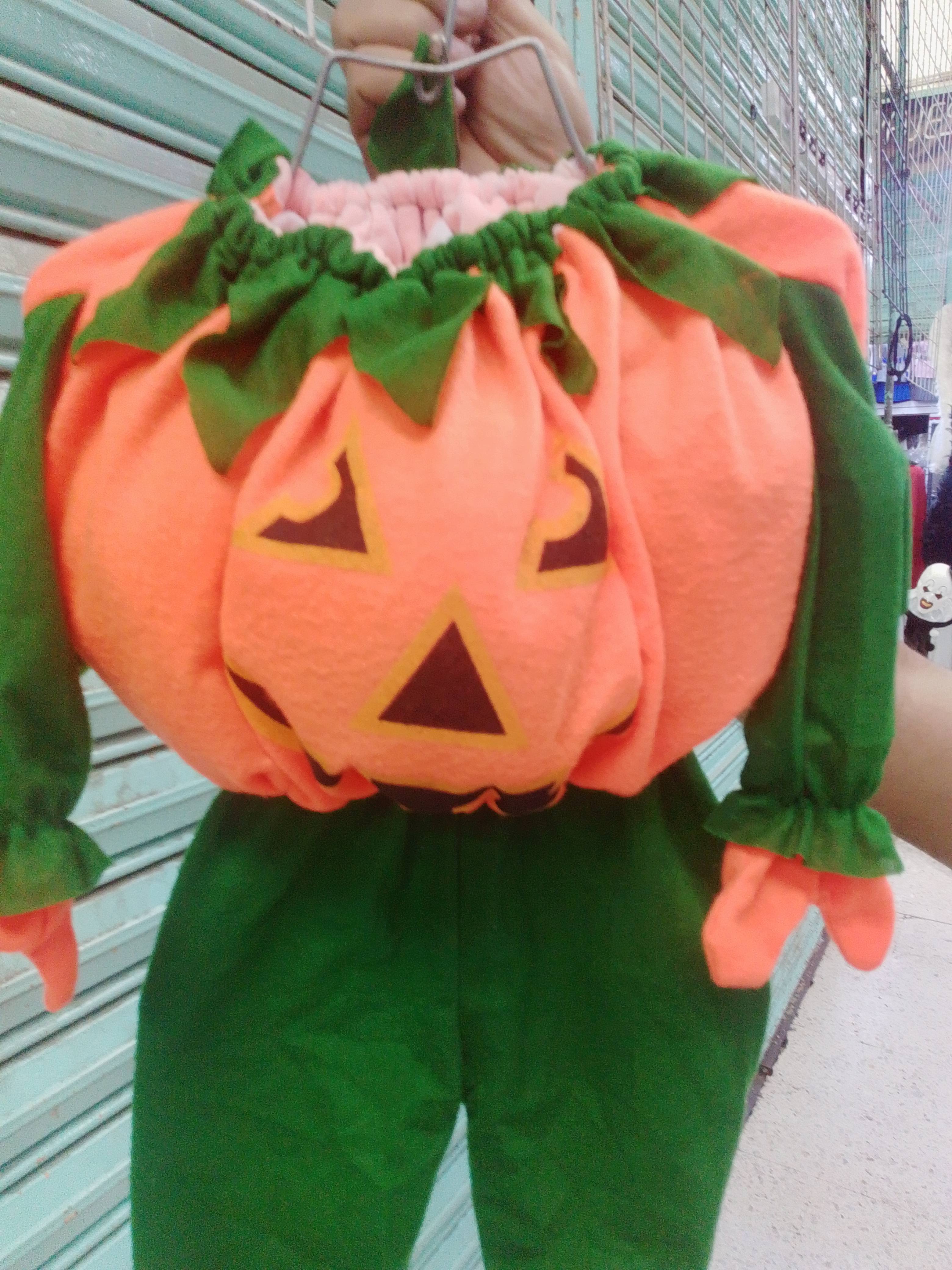 Disfraz de Calabacita para bebe