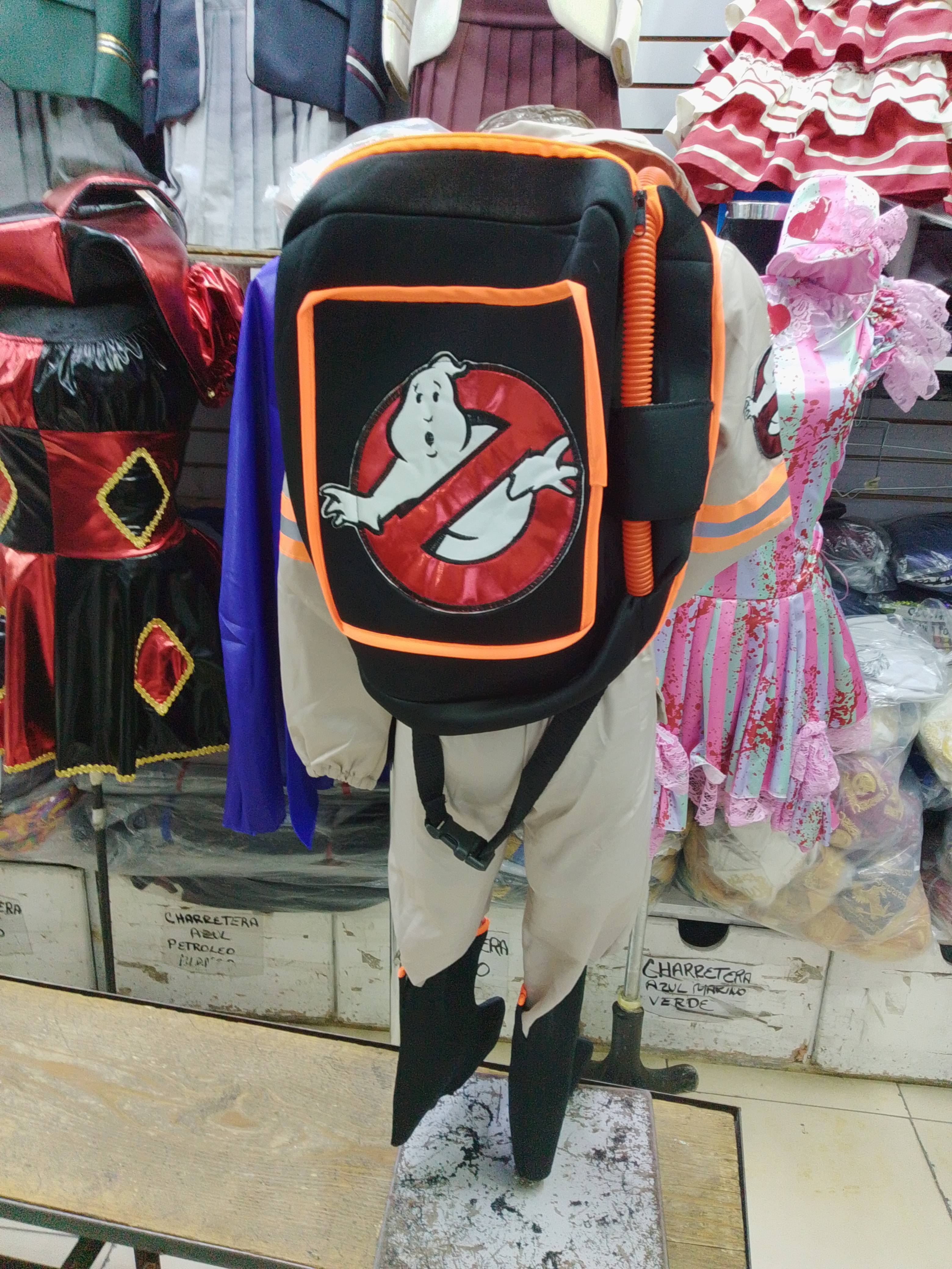 Disfraz de cazafantasmas para niño