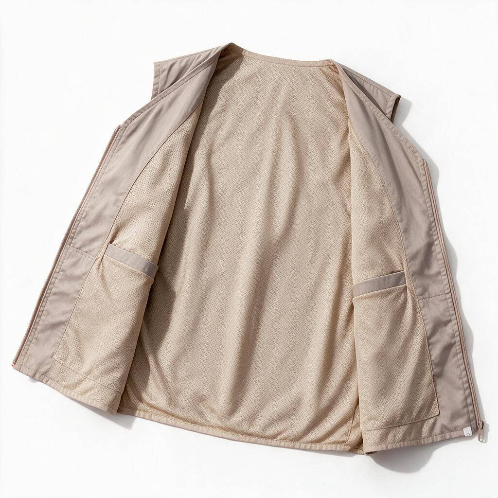 Chaleco Gabardina tipo fotógrafo para hombre