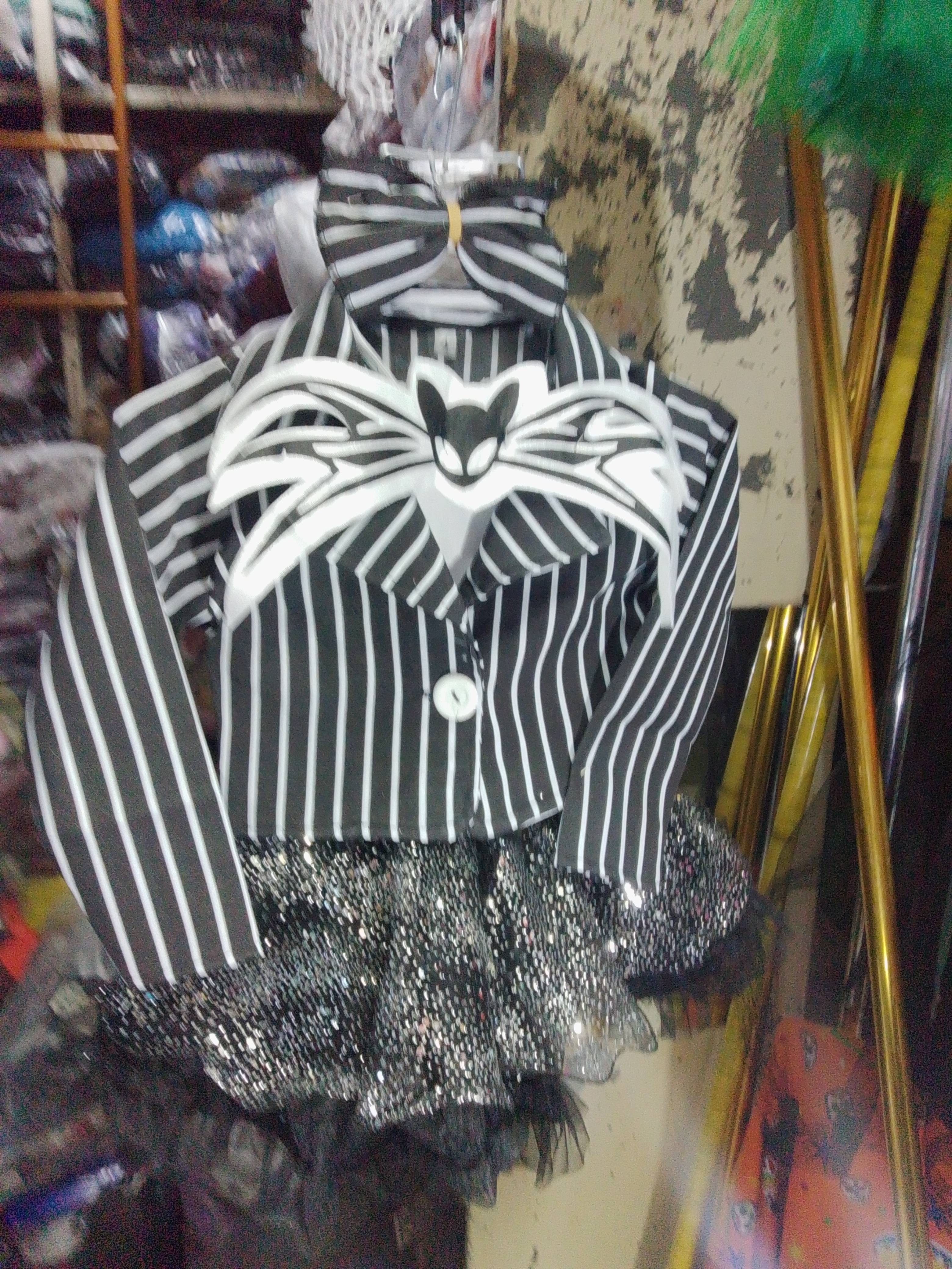 Disfraz de Jack Skellington para niña