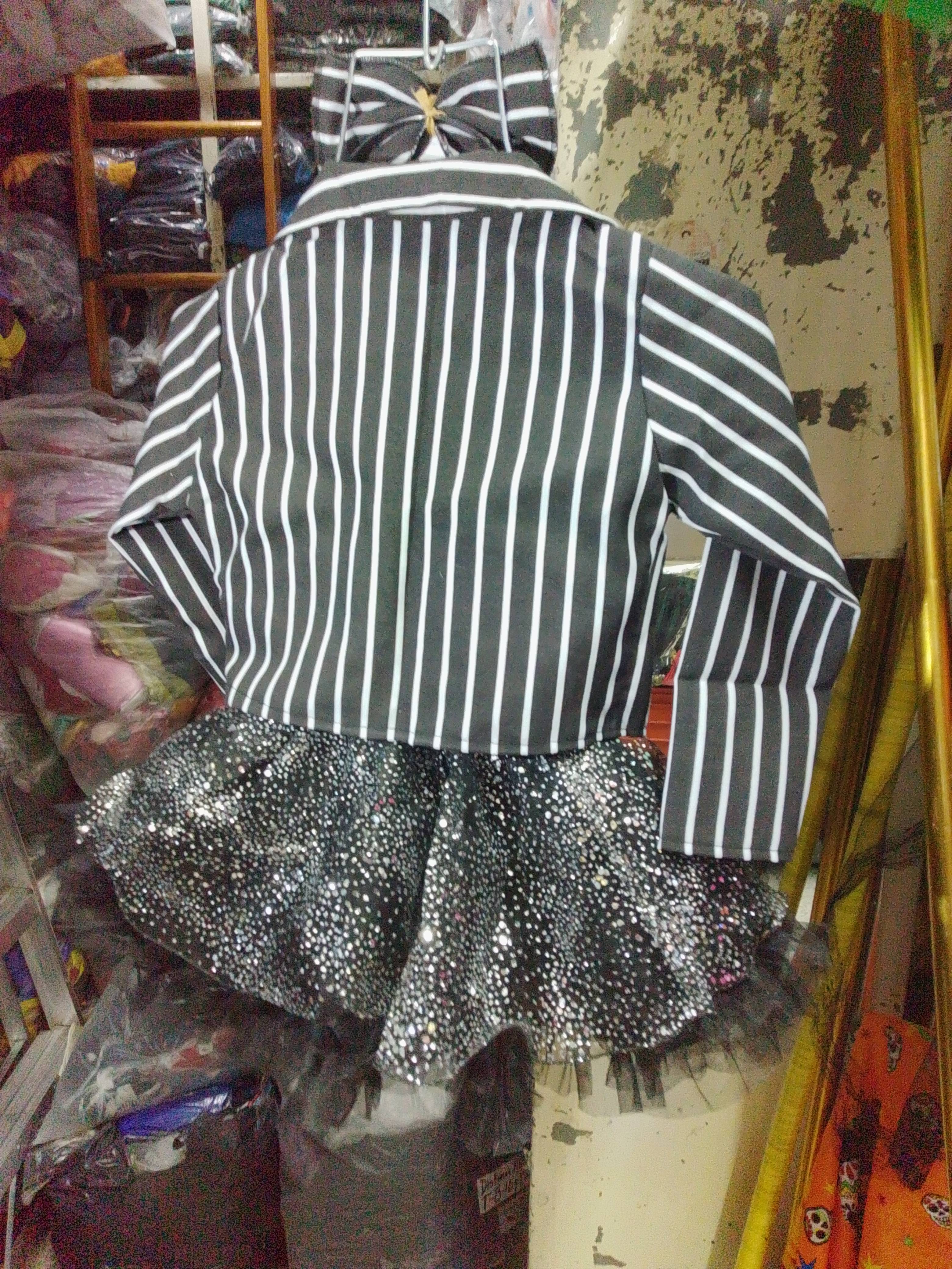 Disfraz de Jack Skellington para niña