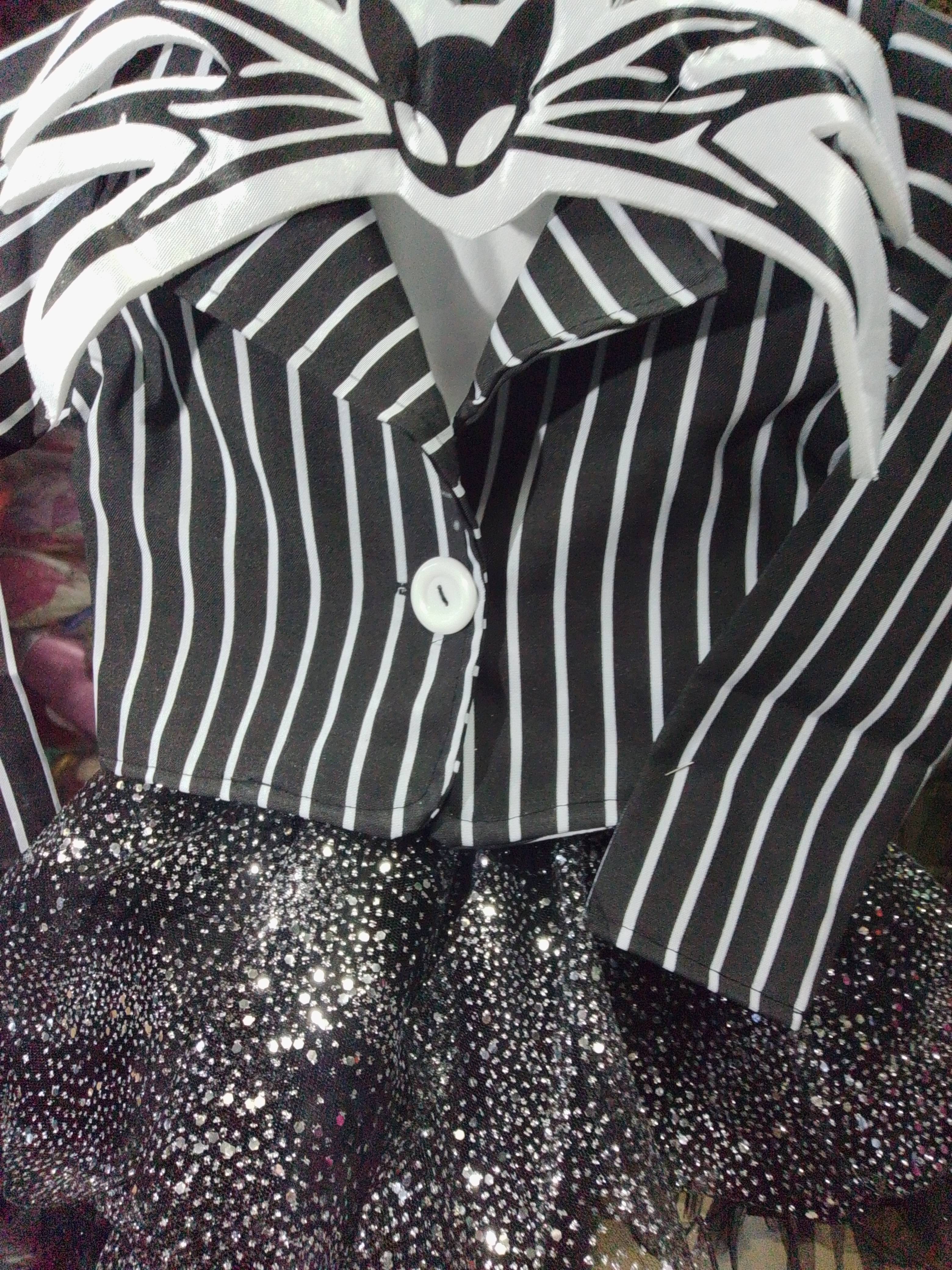 Disfraz de Jack Skellington para niña