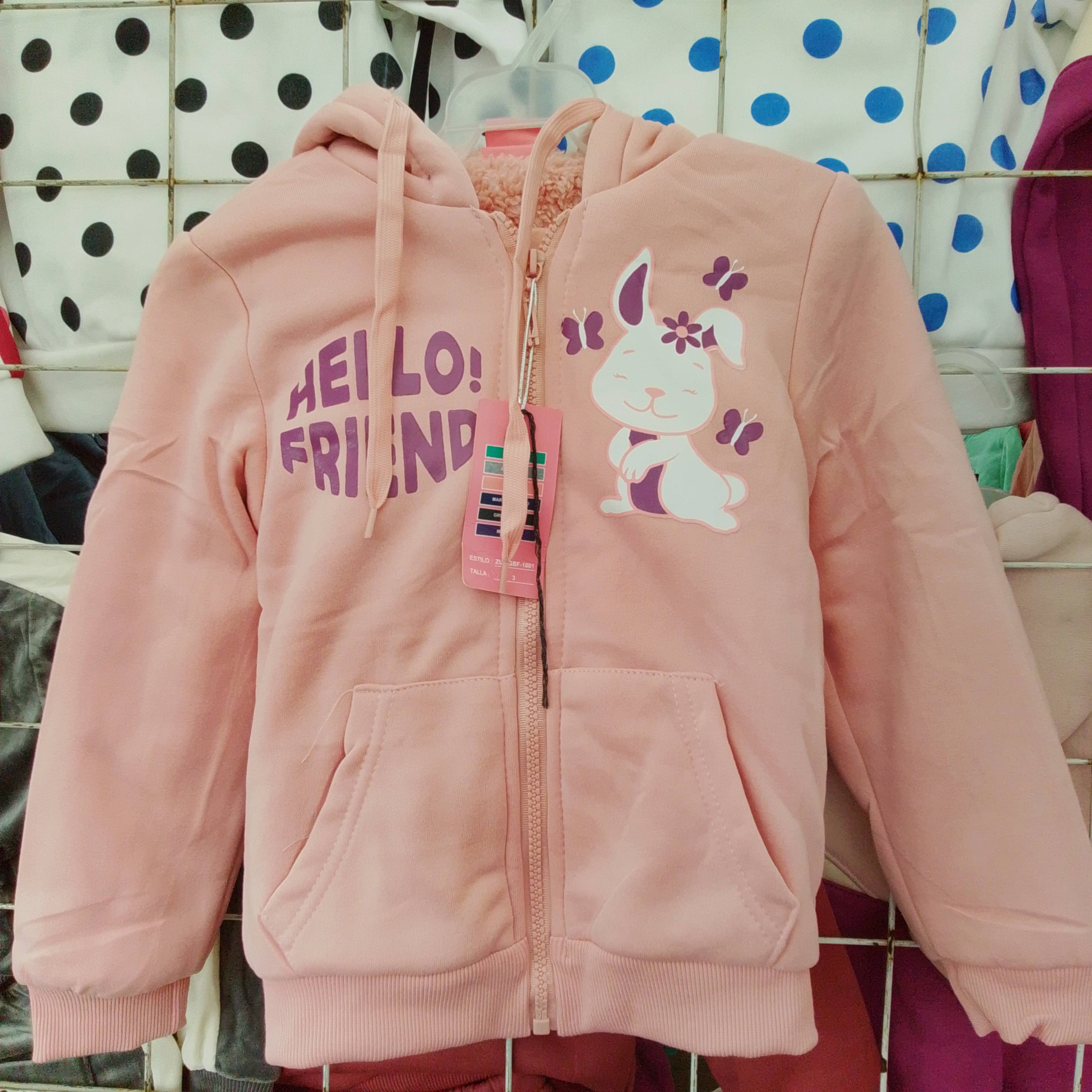 Pants y Chamarra Hello Friend! Bunny para Niña
