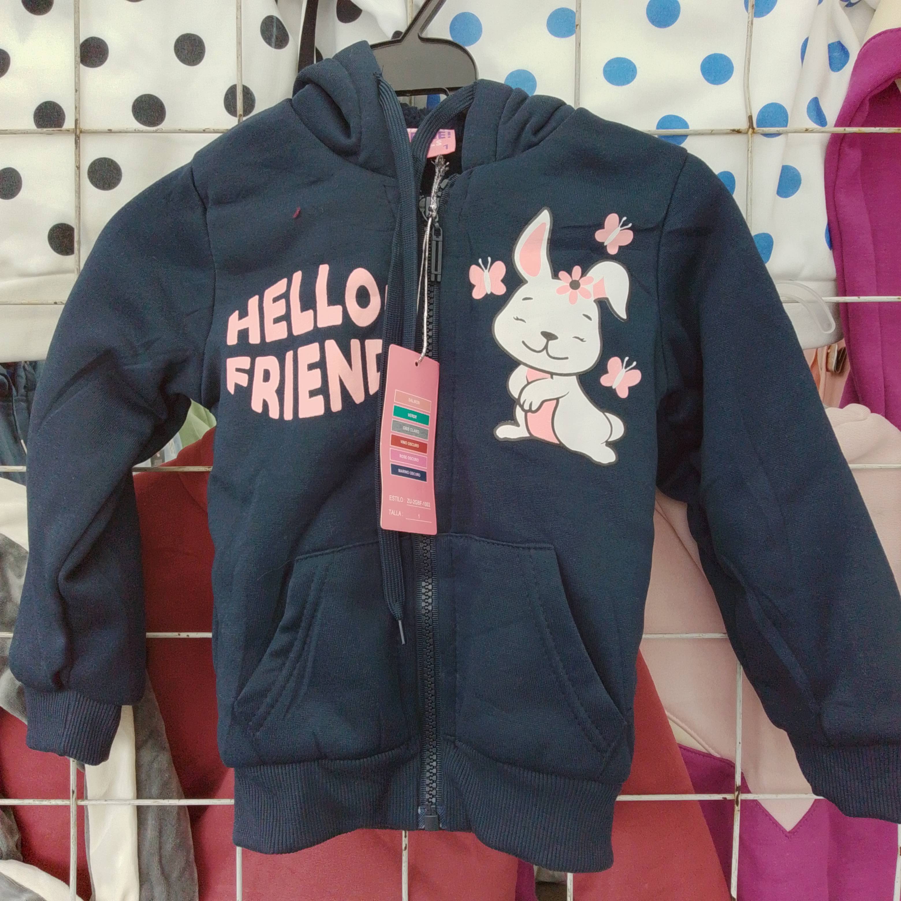 Pants y Chamarra Hello Friend! Bunny para Niña