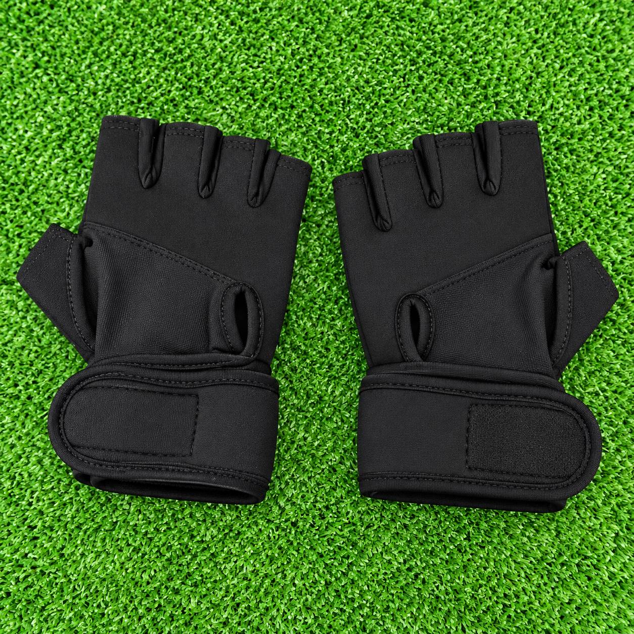 Guantes deportivos para gimnasio con soporte de muñeca y palma acolchada